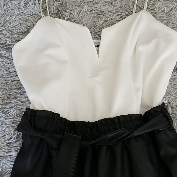 Mix Media Jogger Jumpsuit - Picture 5 of 5